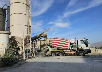 Produzione di calcestruzzo a aa San Giovanni Gemini, Agrigento