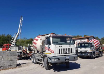 Produzione di calcestruzzo a aa San Giovanni Gemini, Agrigento